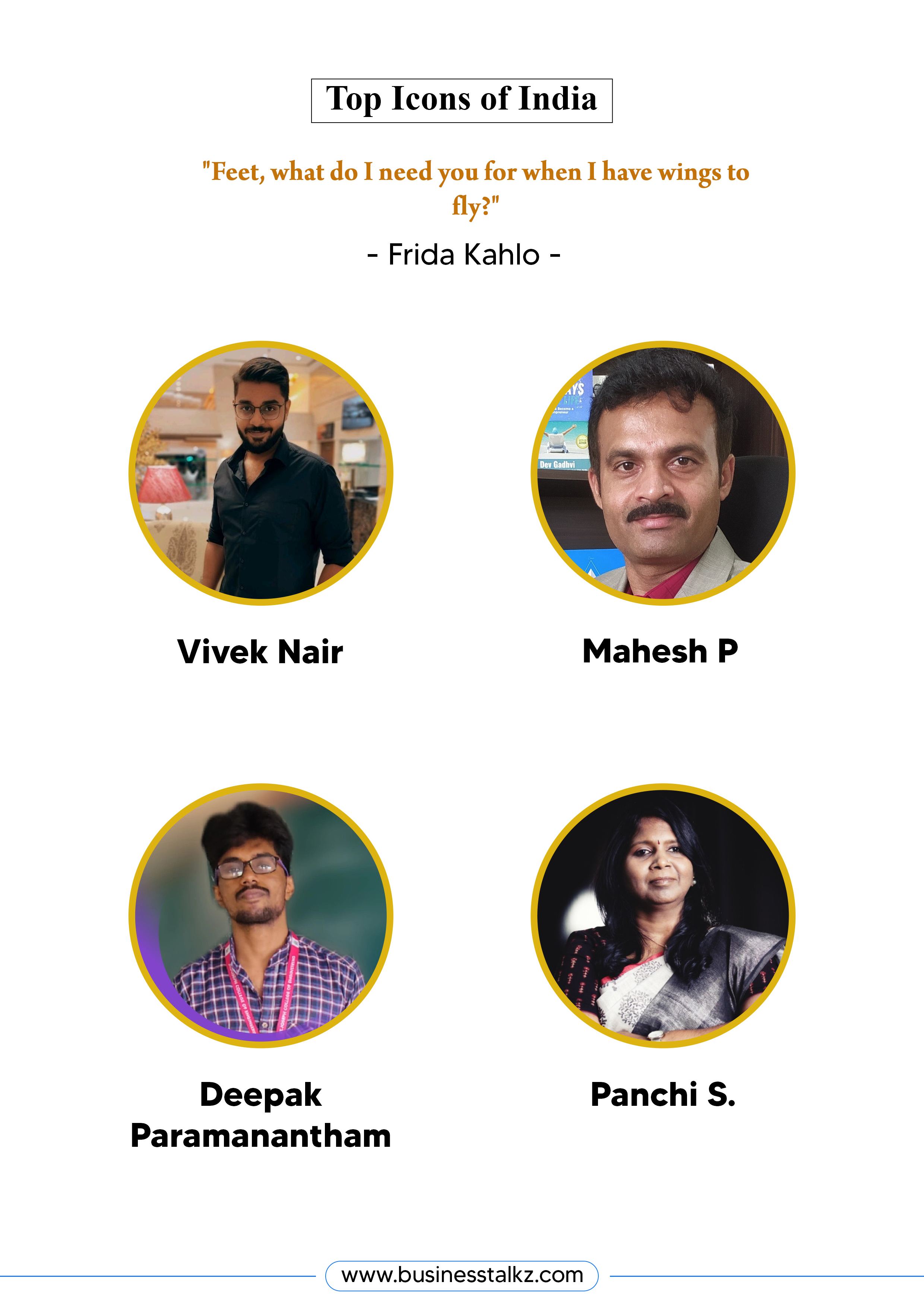 Top Icons of India Magazine - Edition 36